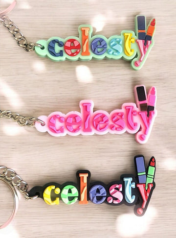 Celesty Color Pop Keychain (Set of 3)