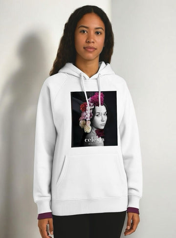 Celesty Floral Portrait Hoodie