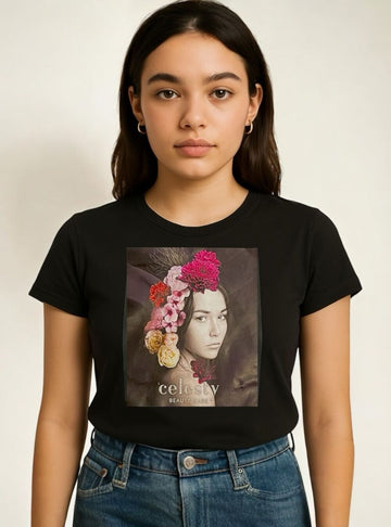 Celesty Signature Floral Tee