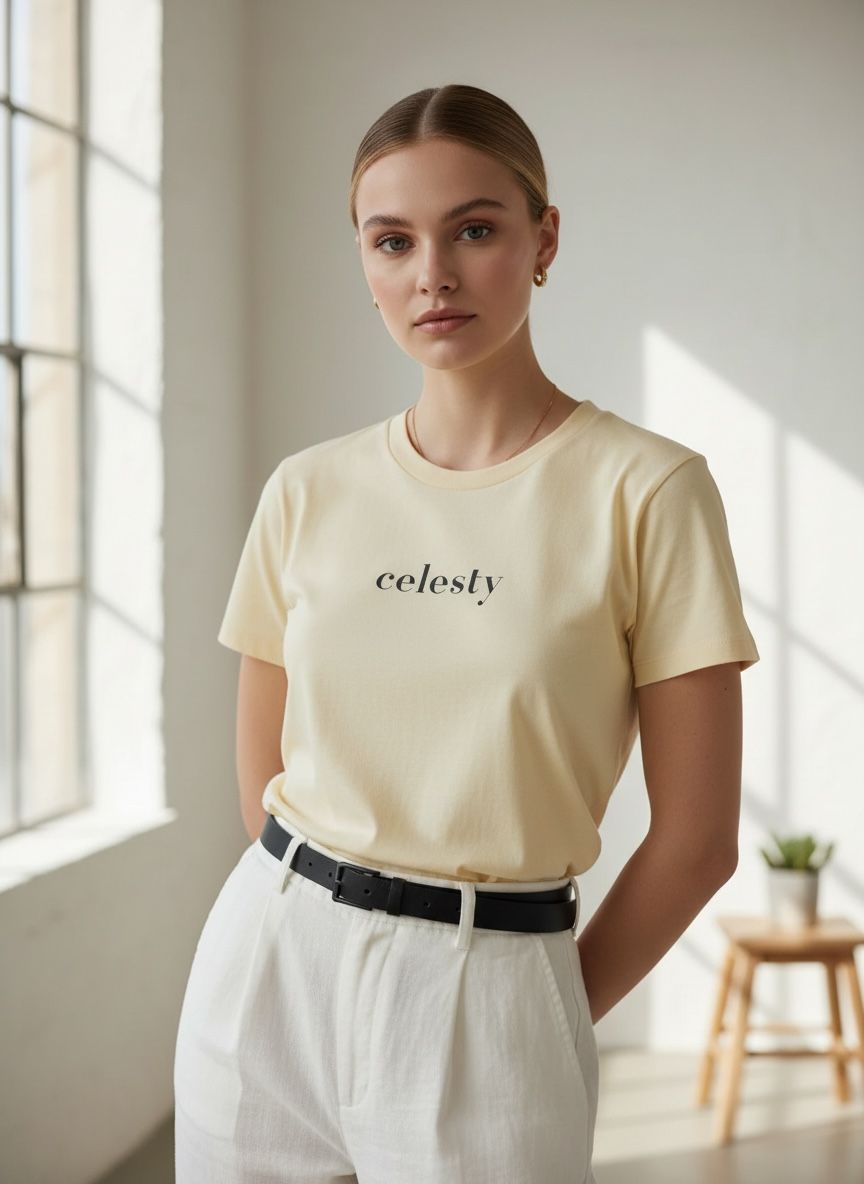 T-shirt confortable à manches courtes