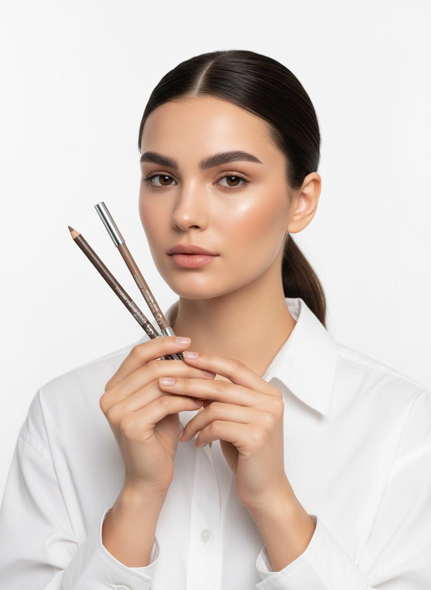 Brow Color Powder Pencil – Long-lasting, structured finish – Celesty
