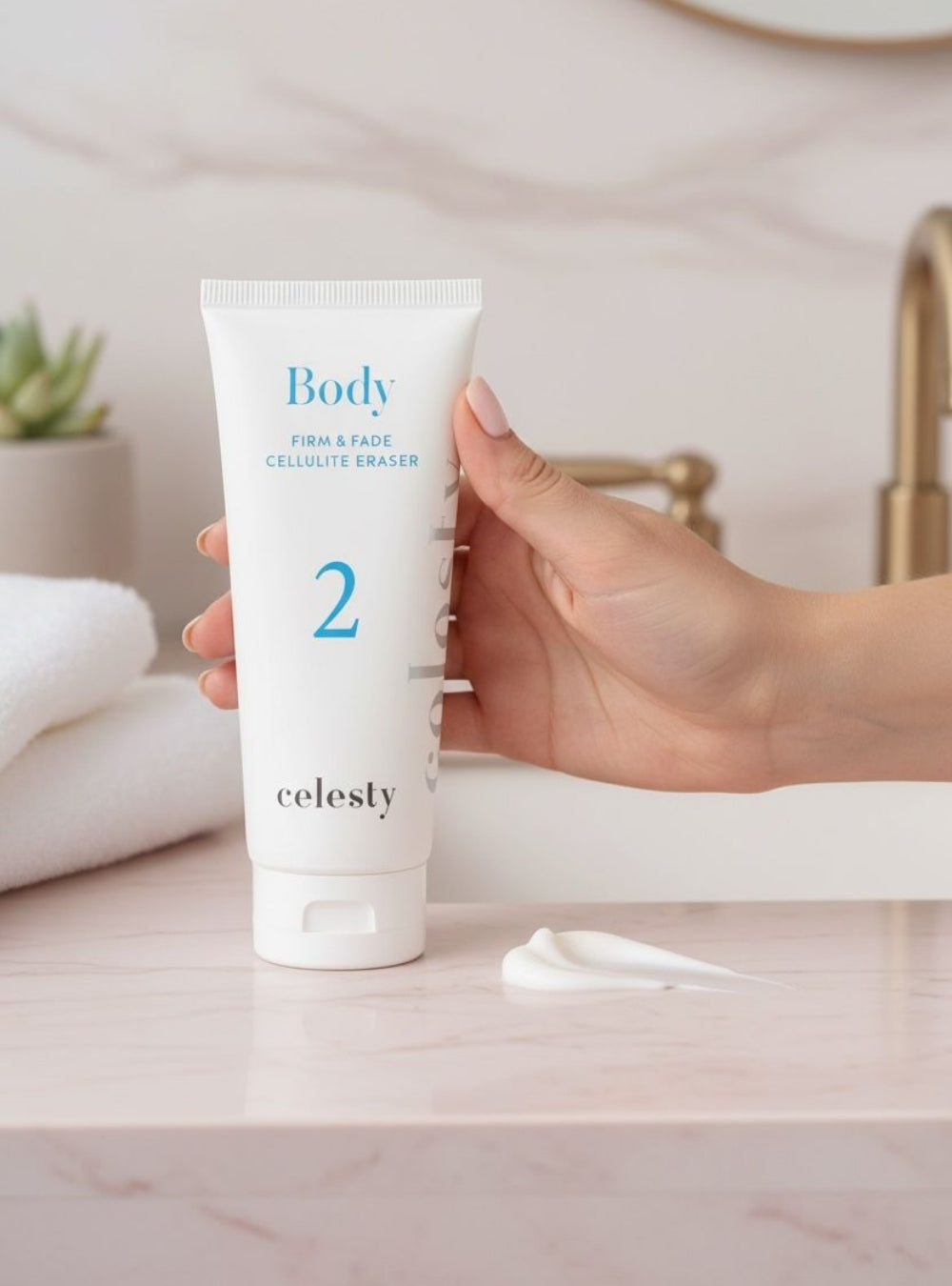 Firm & Fade Cellulite Eraser – Smooth, Toned & Hydrated Look – Celesty