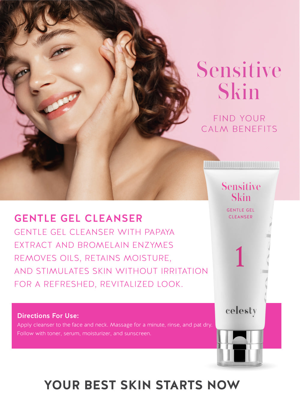 Gentle Gel Cleanser – Refreshes & Nourishes Without Irritation