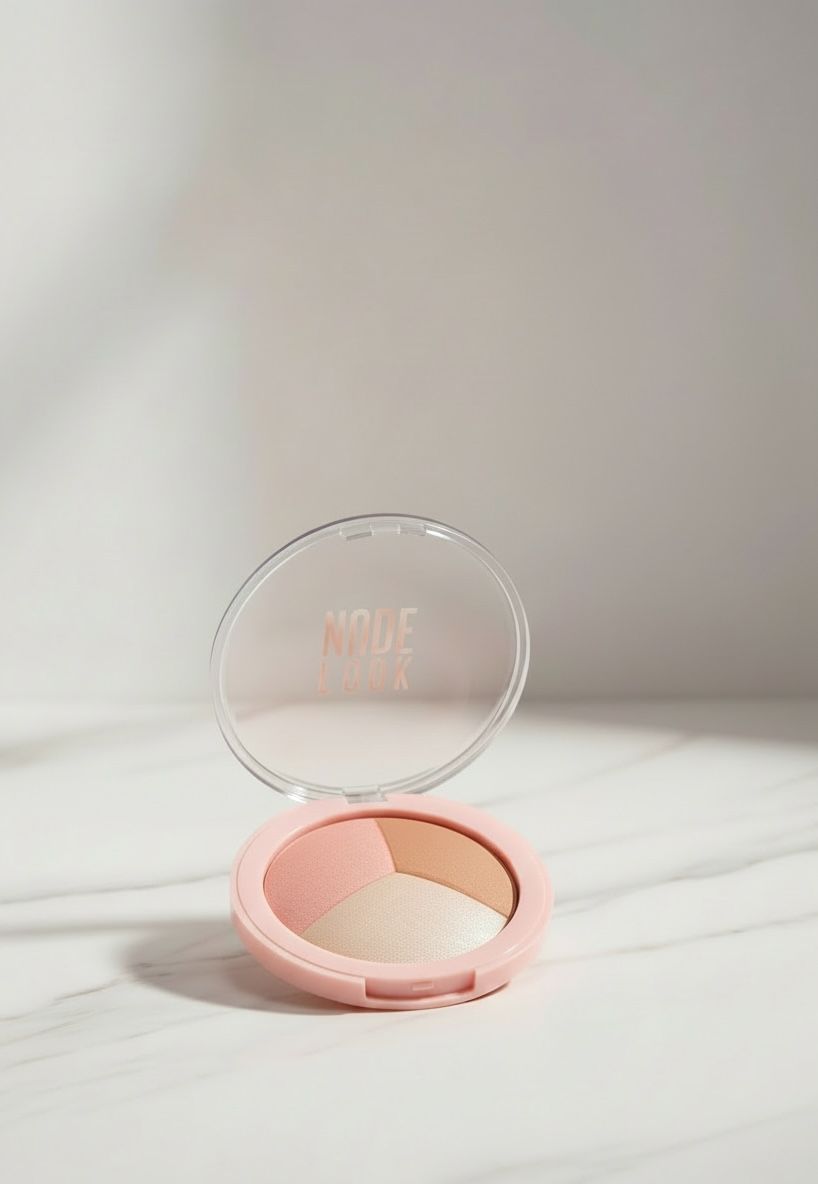 Nude Look Baked Trio Face Powder