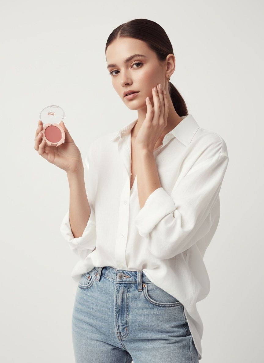 Nude Look Blusher - Peachy Nude