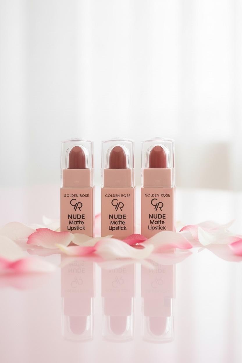 Nude Matte Lipstick (Mini 3-Pack)