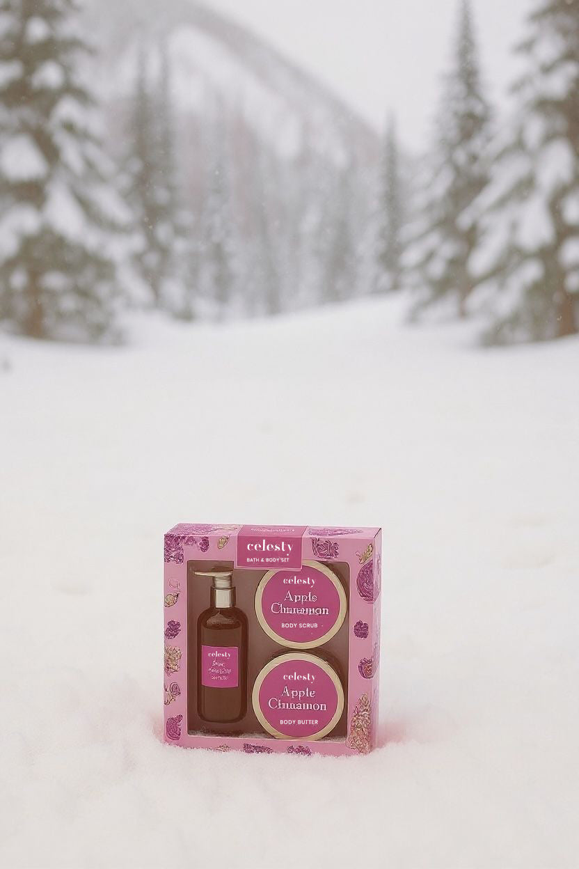Bath & Body Set – Apple Cinnamon