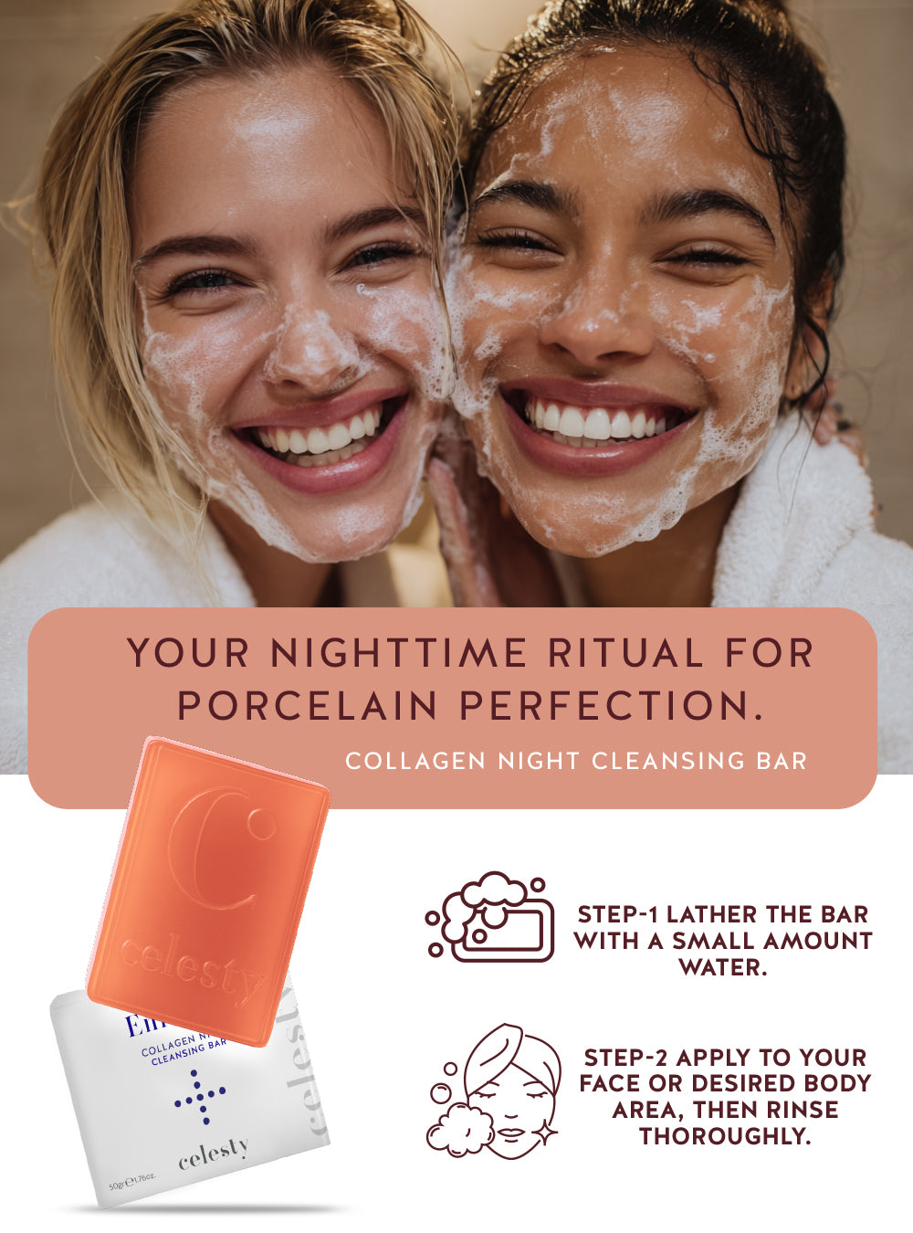 Collagen Night Cleansing Bar