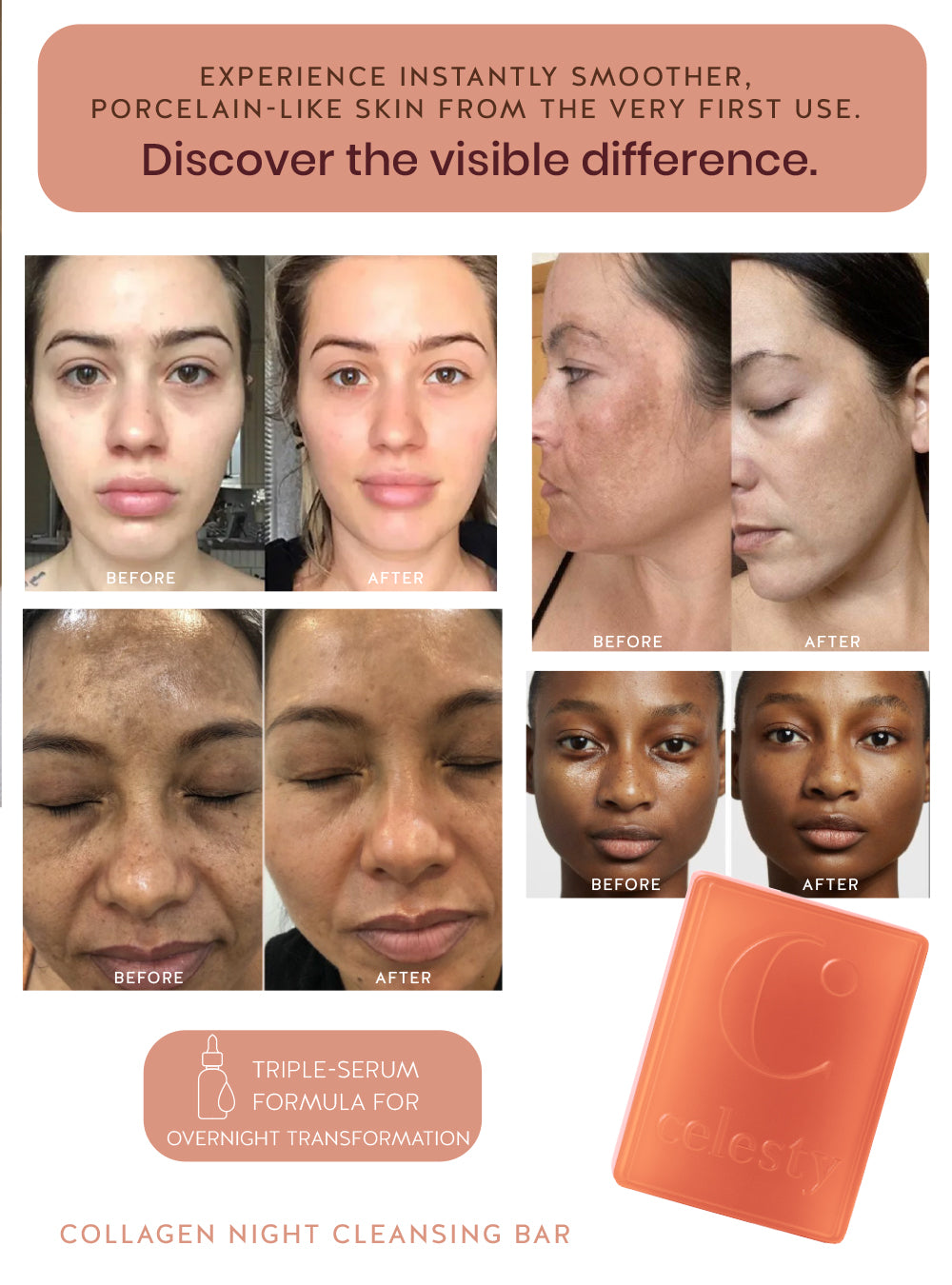 Collagen Night Cleansing Bar