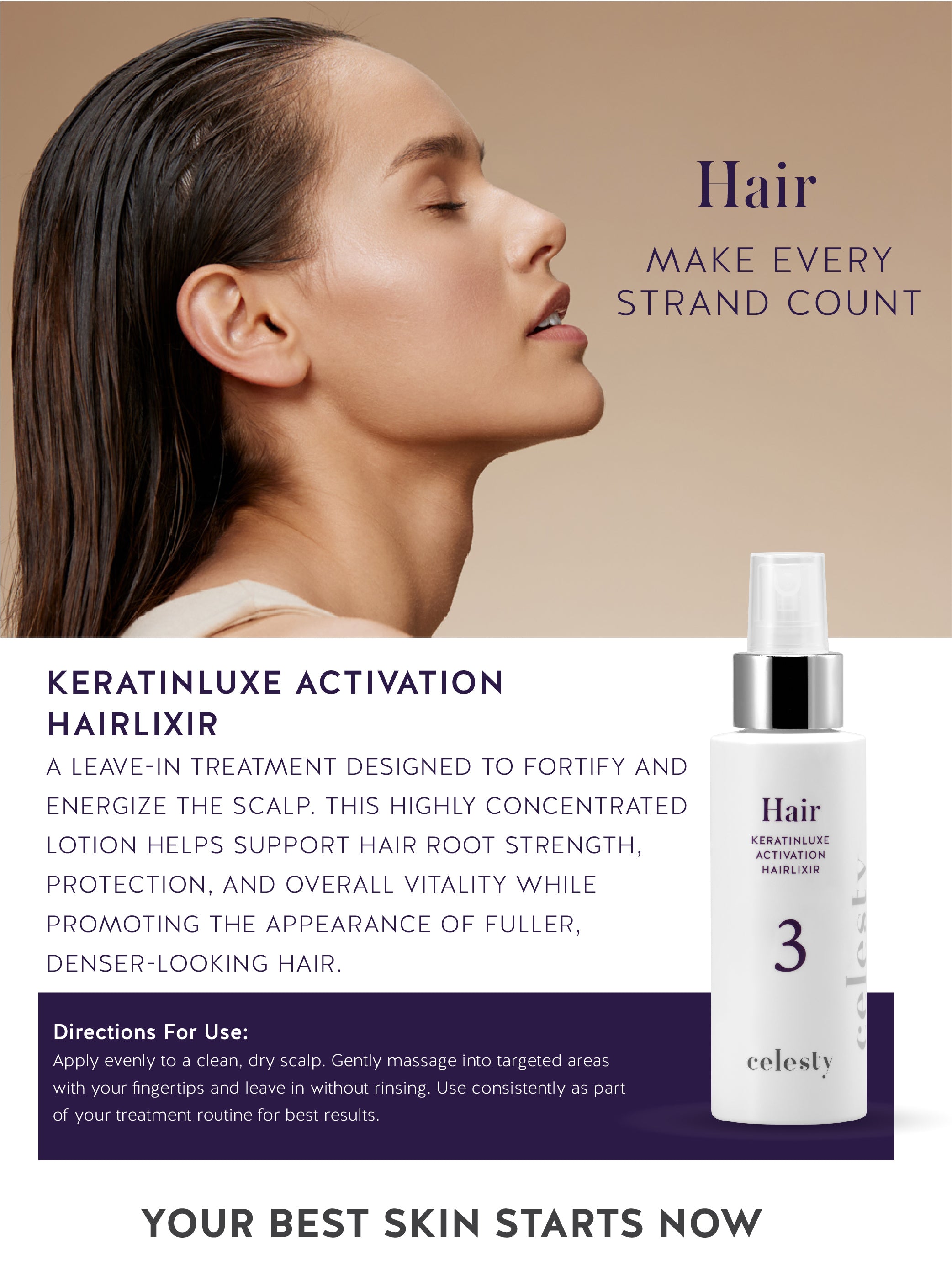 KeratinLuxe Activation Hairlixir - Strengthens and Revitalizes
