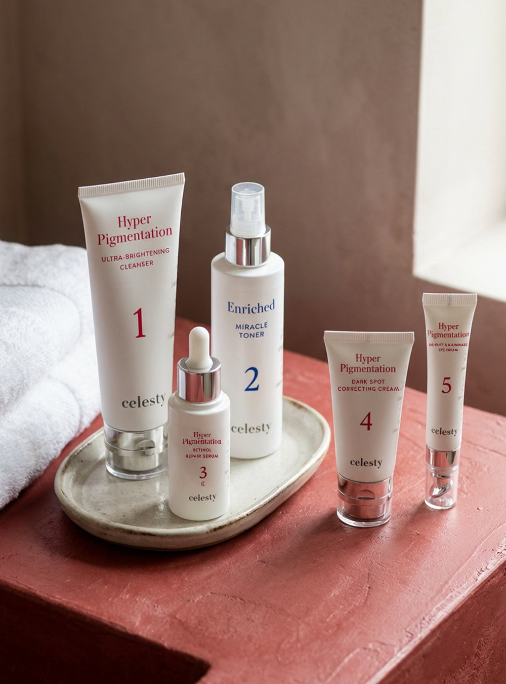 Série sur l'hyperpigmentation