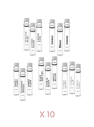 10 Pack of Fragrance Samples 15pcs