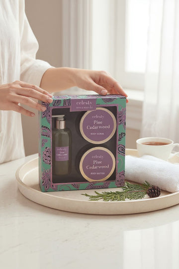Bath & Body Set – Pine Cedarwood