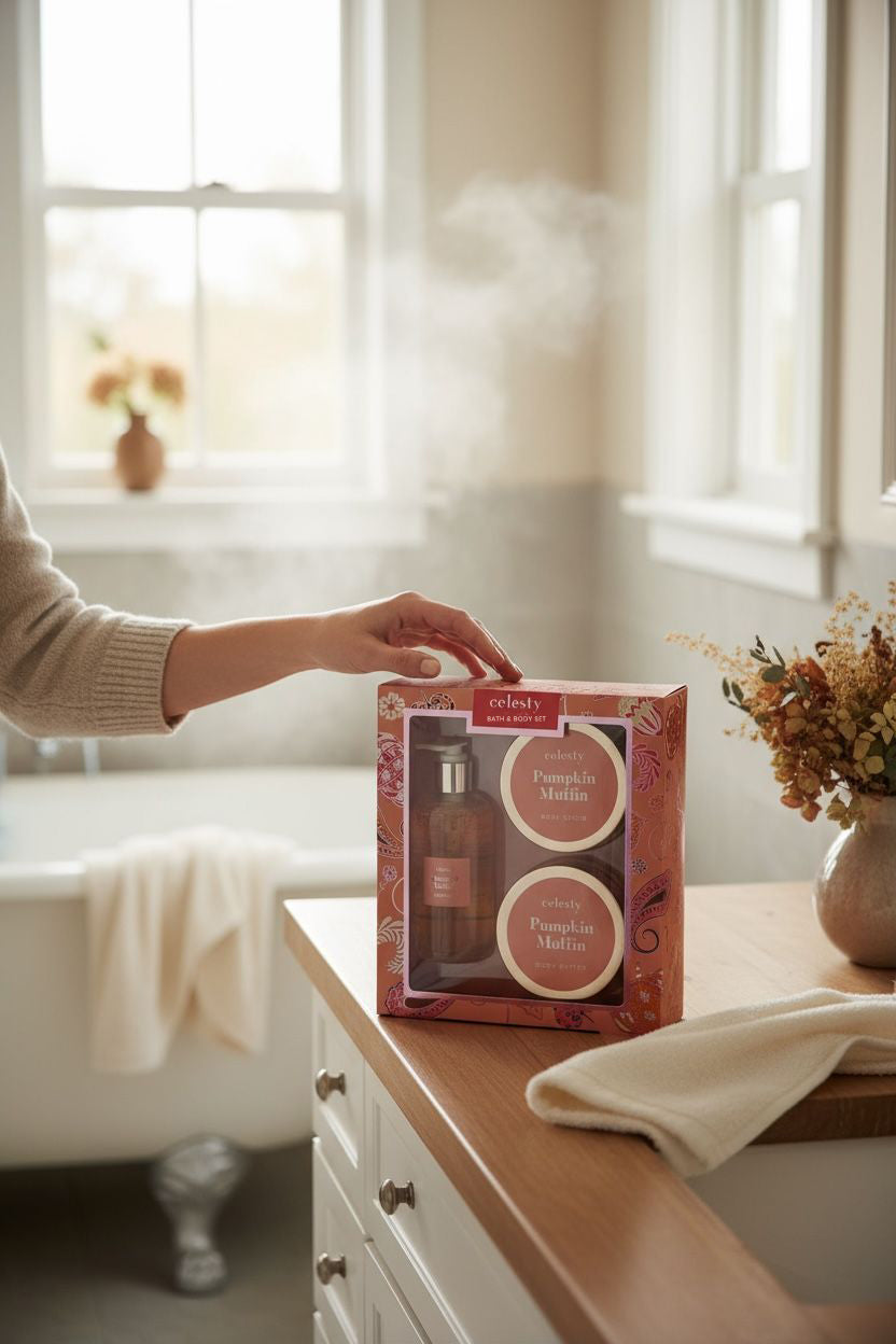 Bath & Body Set – Pumpkin Muffin