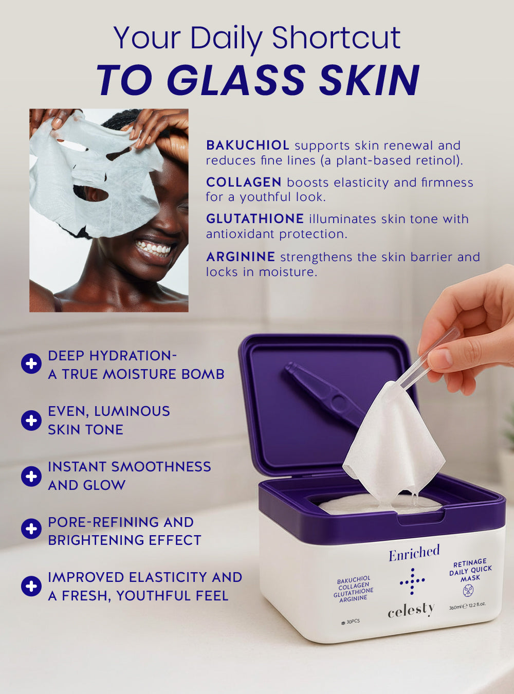 Retinage Daily Quick Mask