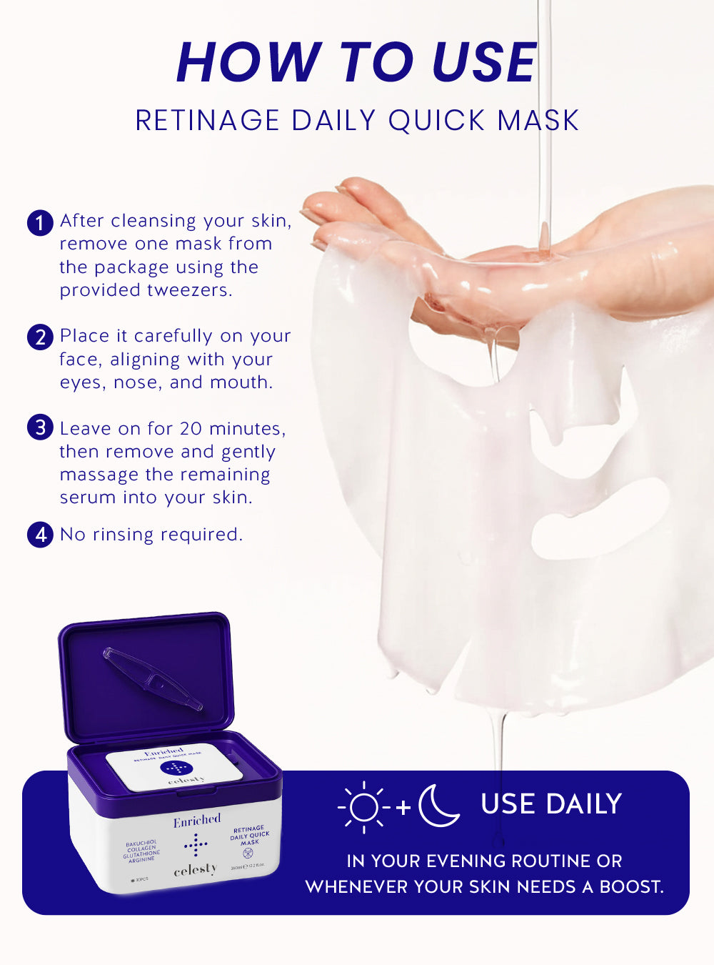 Retinage Daily Quick Mask