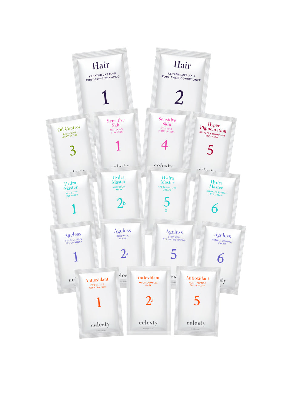 Skin Care Samples 17pcs