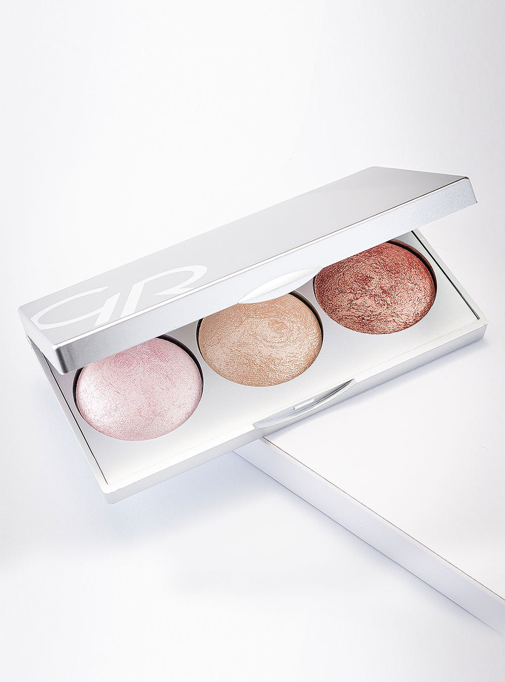 Strobing Highlighter Palette - Pink Gold Bronze